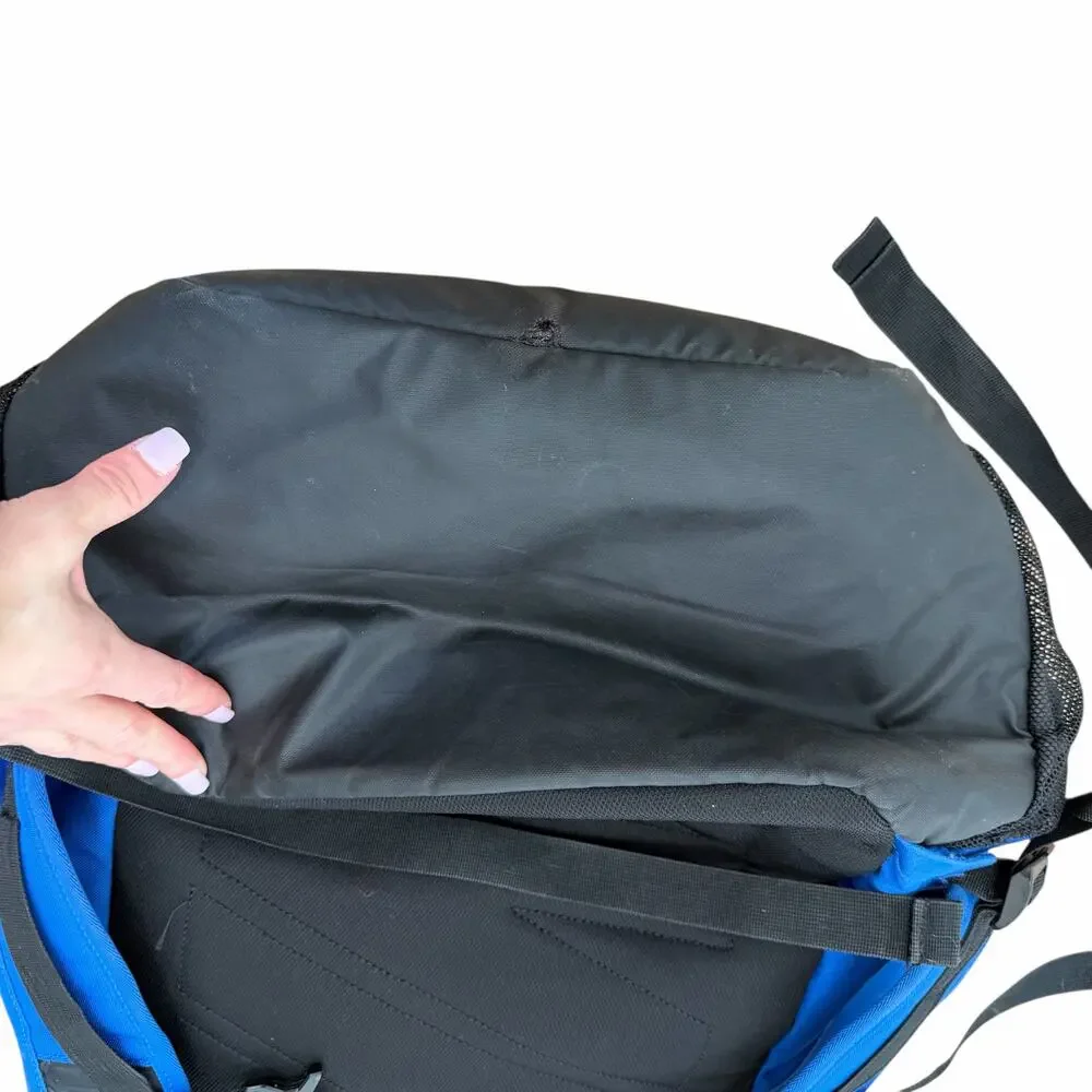 Nike Blue Hoops Elite Max Air 2.0 Quad Zip Basketball Backpack